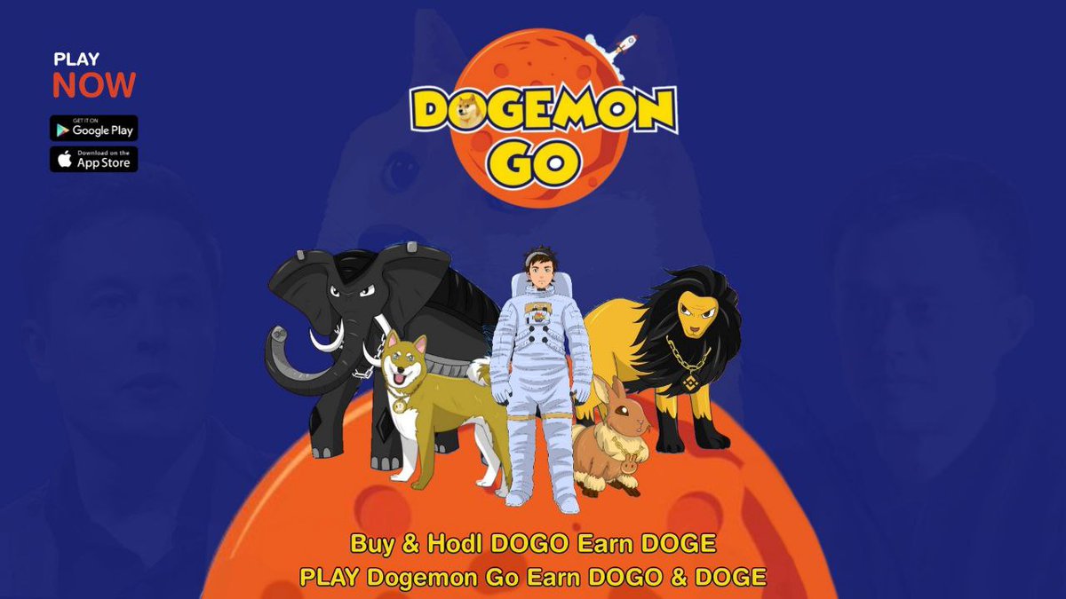 DoGoArmys's tweet photo. @DogecoinTweet Play &amp; Earn #Dogecoins for FREE or Buy #DOGO &amp; Get free #DOGE every day. Game'll have millions of players and have available on ios &amp;android.
TG : https://t.co/56aN1PreUP 
Web: https://t.co/6Grve8YRQi
@cz_binance @elonmusk @DogemonGoApp #dogearmy #dogecoin #BinanceChain #Binance https://t.co/lqUxreg213