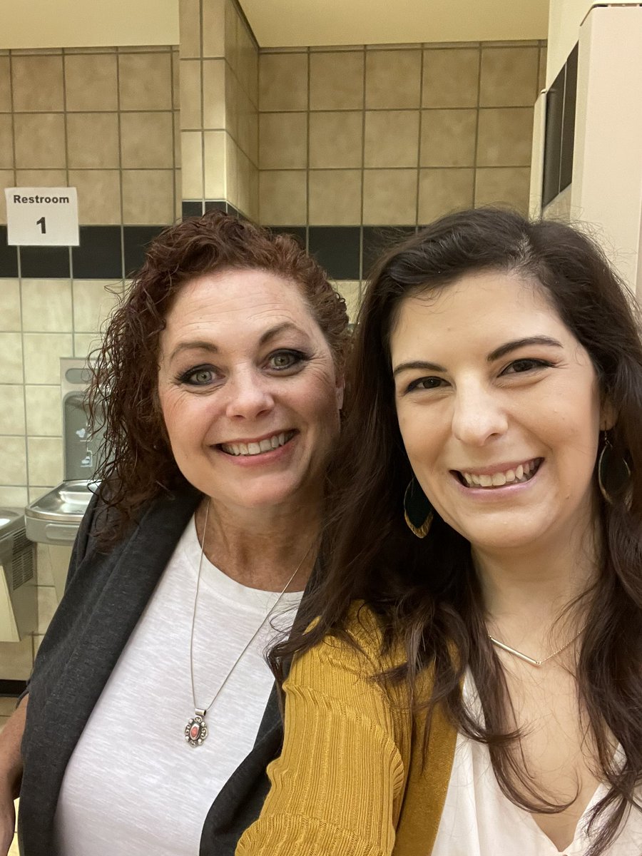 RedBird_Ed's tweet photo. Me and @MrsRushReads celebrating our new students on this #KISDFirstDay!! Welcome to @TSMSKeller, 7th grade! We’re so excited you’re here! https://t.co/l57gpJWwgs