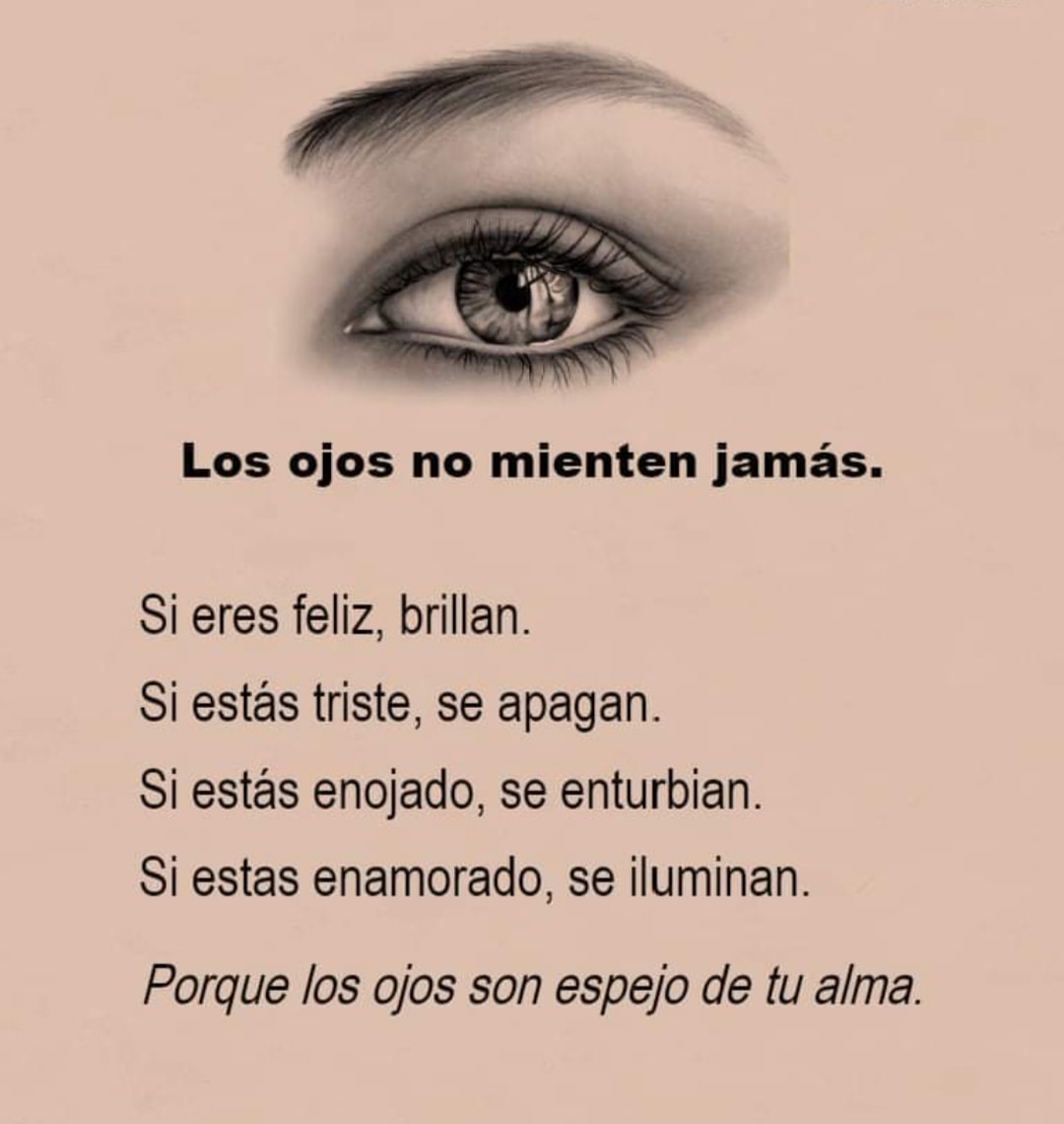 Los ojos no mienten jamás., image size:1080x1140