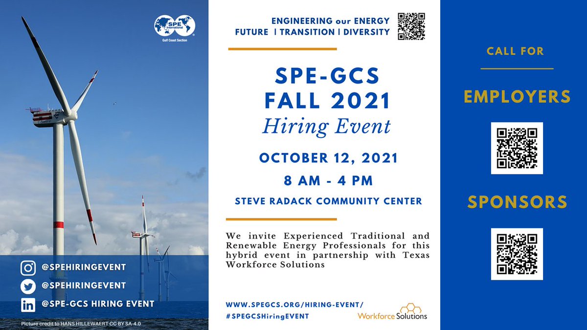 SPE-GCS Hiring Event tweet media
