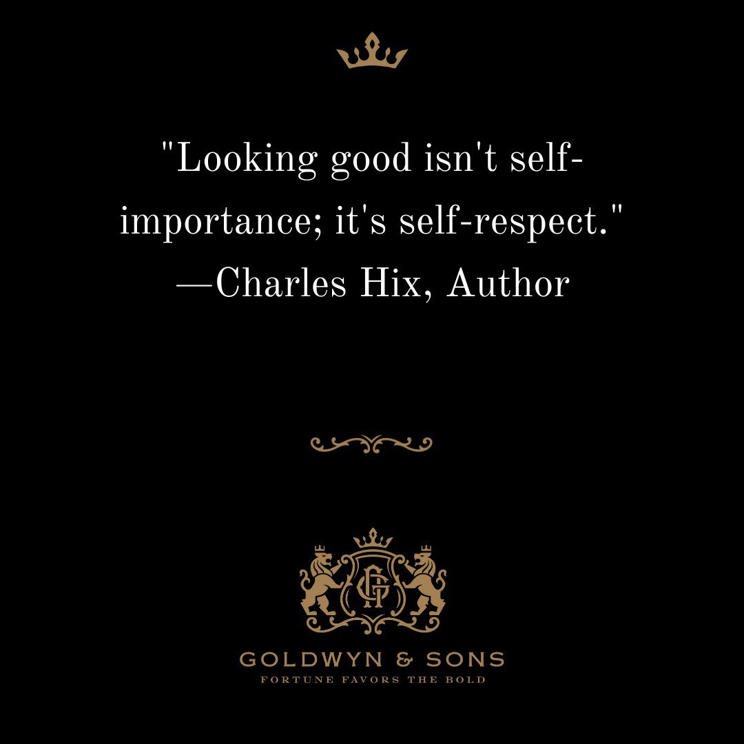 There’s something to be said about a man that is well-dressed. Men’s style is clean, straight forward, and one accessory can transform any look.  The easiest way to get someone’s attention is to look sharp and well put together. #external #style #mannerism