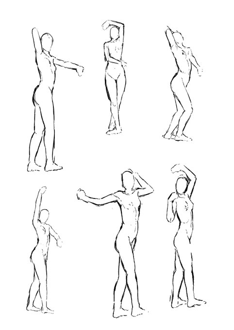 今日の模写 ゆめゆめ疑うことなかれ 夢見る子供の夢の夢 