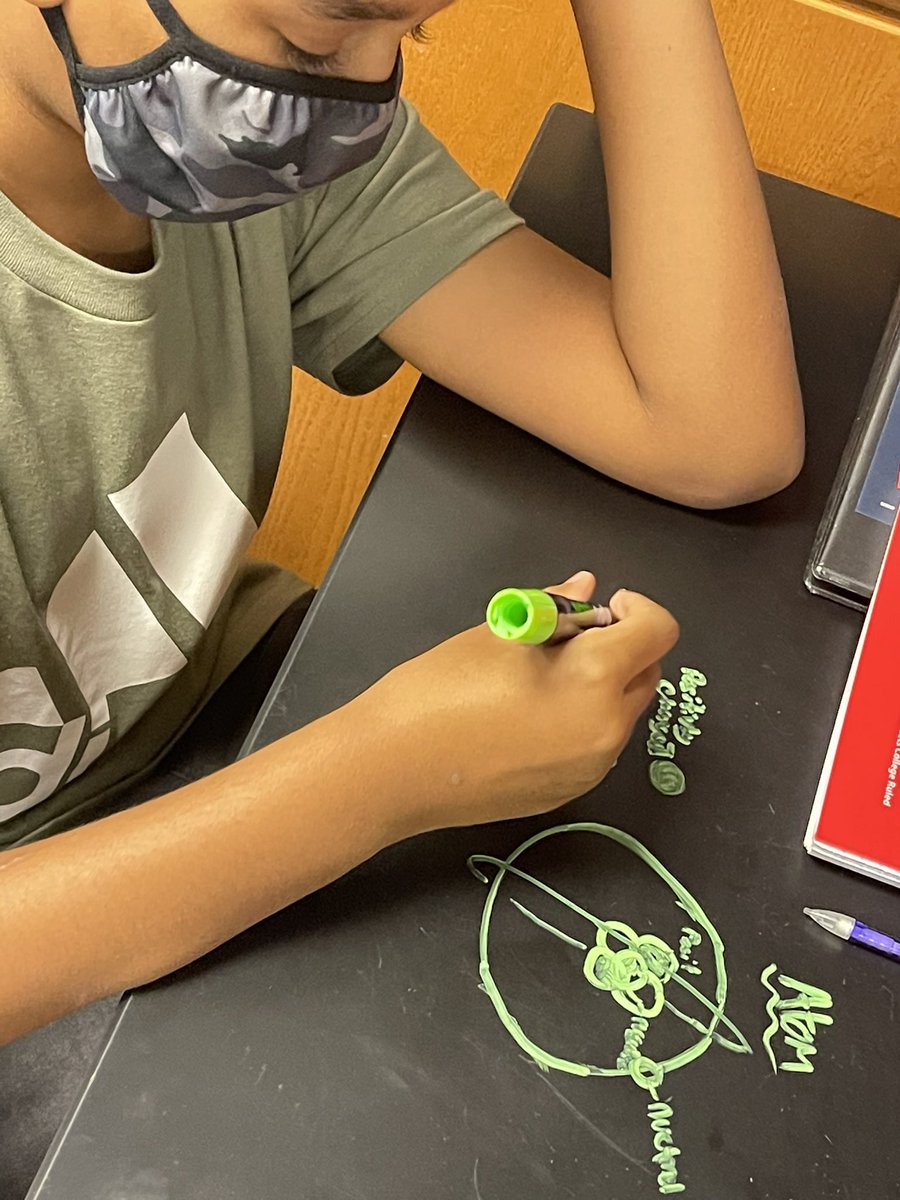 NefertitiLeBeau's tweet photo. Hands-on Science -  Ss are utilizing and building models to understand polarity and properties of H2O. #LitScience #HandsonLearning @JEFCOED @pghs_spartans https://t.co/uYaOPtAoN5