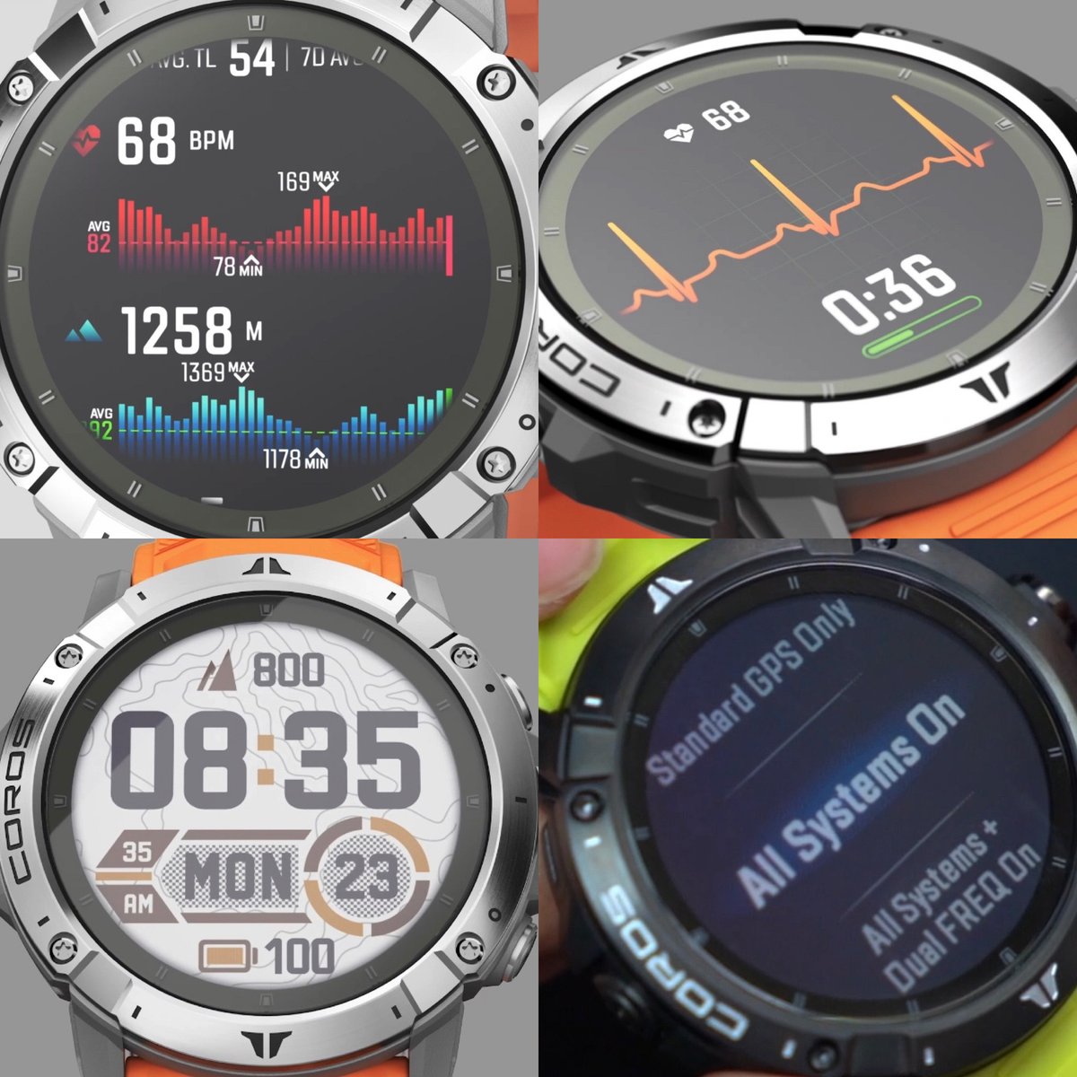 Pedazo nuevo reloj el que han lanzado los de Coros, el nuevo Vertix 2, va a dar mucho que hablar, y se van a tener que poner las pilas el resto de marcas. Más información gracias a <a href="/CarrerasMontana/">Carrerasdemontanacom</a> en el siguiente vídeo youtu.be/Gt8CYTdnEE4