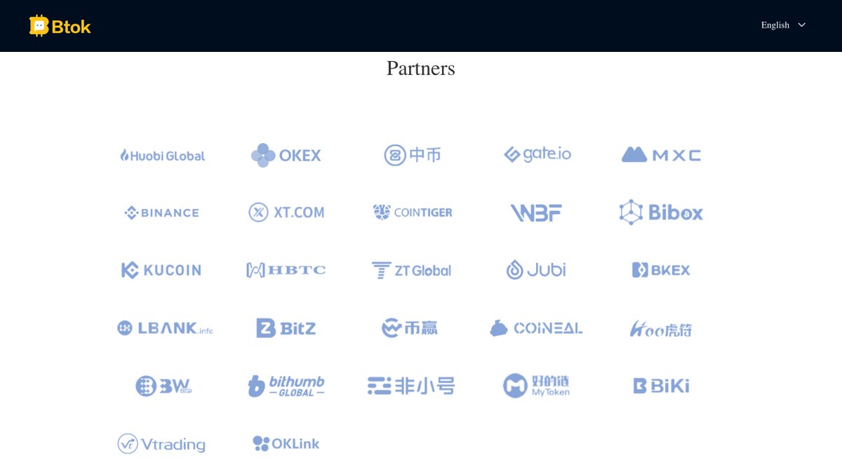 #btok is a Social Network that connects over 10 million active users to the #Blockchain world.

Many successful projects got an increase of x2/x3 of price and holders after the campaign. 

This is why our #DogeCola choose #btok ➡️ biyong.sg

Enjoy the Journey 🥰🚀🌕