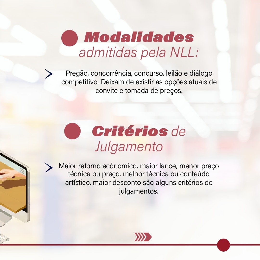 MPC_MG's tweet image. Já ouviu falar da Nova Lei de Licitações e Contratos Administrativos?

Nova Lei de Licitações traz inovações para o planejamento de compras e contratações de órgãos públicos

mpc.mg.gov.br/nova-lei-de-li…

#MPC
#COMMPC
#licitação
#compras
#lei14133
#leidelicitações
#novaleidelicitações