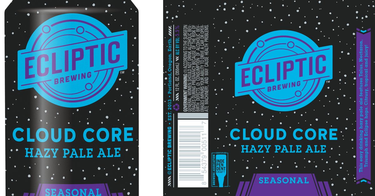 NewSchoolBeer's tweet image. - @EclipticBrewing new seasonal focuses on the hot and innovative new hop varieties Talus and Nectaron newschoolbeer.com/home/2021/8/ec… #nectaronhops #talushops #pdxbeer