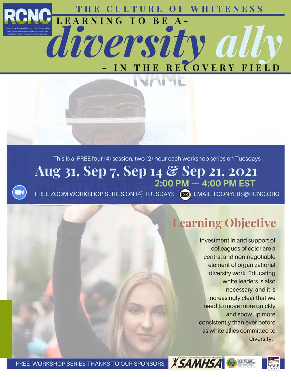 RCNC_RCO's tweet photo. This is a FREE four (4) session, two (2) hours each workshop series on Tuesdays. Join us! https://t.co/mS4ymVI4H3