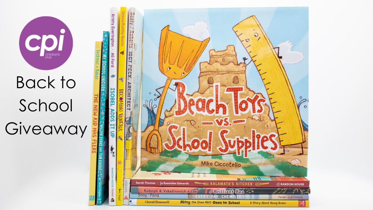We've got another #giveaway! Educators and librarians - enter to win 10 picture books to start the new school year! One winner will be chosen Tuesday, Aug 24!

To enter:
✏️Follow Us
🍎Like/Retweet this post
📏Tag a friend

#backtoschool #schools #librarians #teachers #educators