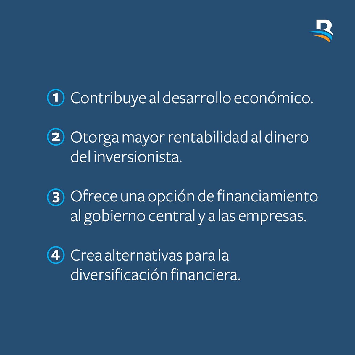 InvReservas's tweet photo. La activación del Mercado de Valores aporta gran crecimiento económico a nuestro país, no te quedes fuera, ¡invierte tú también! #Inversiones #PuestodeBolsa #Invierteconconfianza https://t.co/eEqEPkEmMi