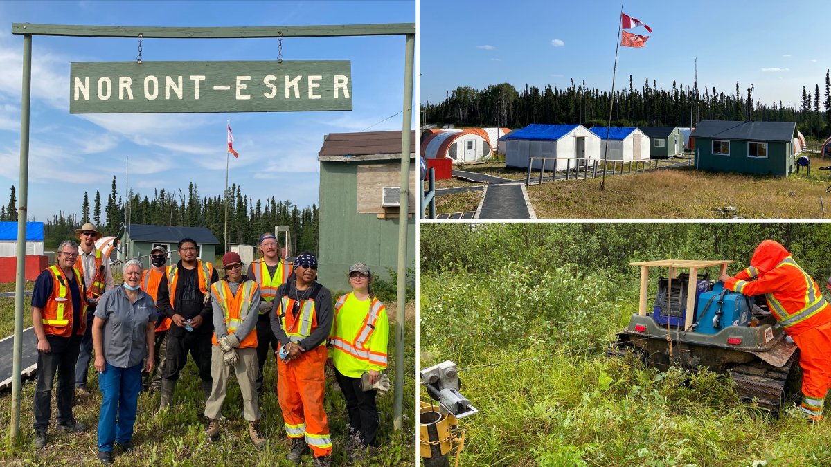 It’s great to be back working at Esker Site.
Our local crew is busy doing downhole orientation surveys on Eagle's Nest. This is where we trace our drill hole paths to ensure we know the exact location and orientation of the holes at depth.
 
#nickel #RingofFire #futuremetals