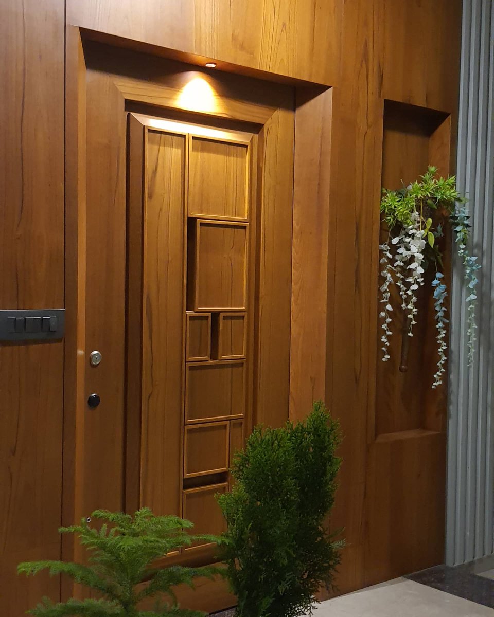 InteriorJill's tweet photo. Wel come 

Jill Interior Work 
A Turnkey Solution Company 
#maindoor #sefty #entrance #veneerpanels #door #doordesign #trending #trend #workontime #jillinteriorwork #interiorstyling #homedecor #homerenovation #solidwood  #peacefulplace #peace #arcitect #happy #warm #palanpur #me https://t.co/UGbsxhDOND