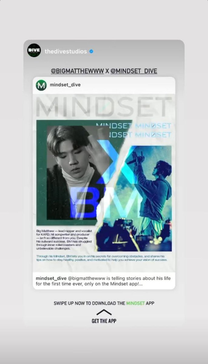 MatthewKim_BR's tweet photo. [IG] 18.08.21 - BM atualizou sua história do Instagram.

"Espero que você tenha tido um bom dia 🖤" 

"Arraste pra cima para baixar o aplicativo do Mindset"

#BM #BMISCOMING #KARD @KARD_Official https://t.co/W46fM4XiUN