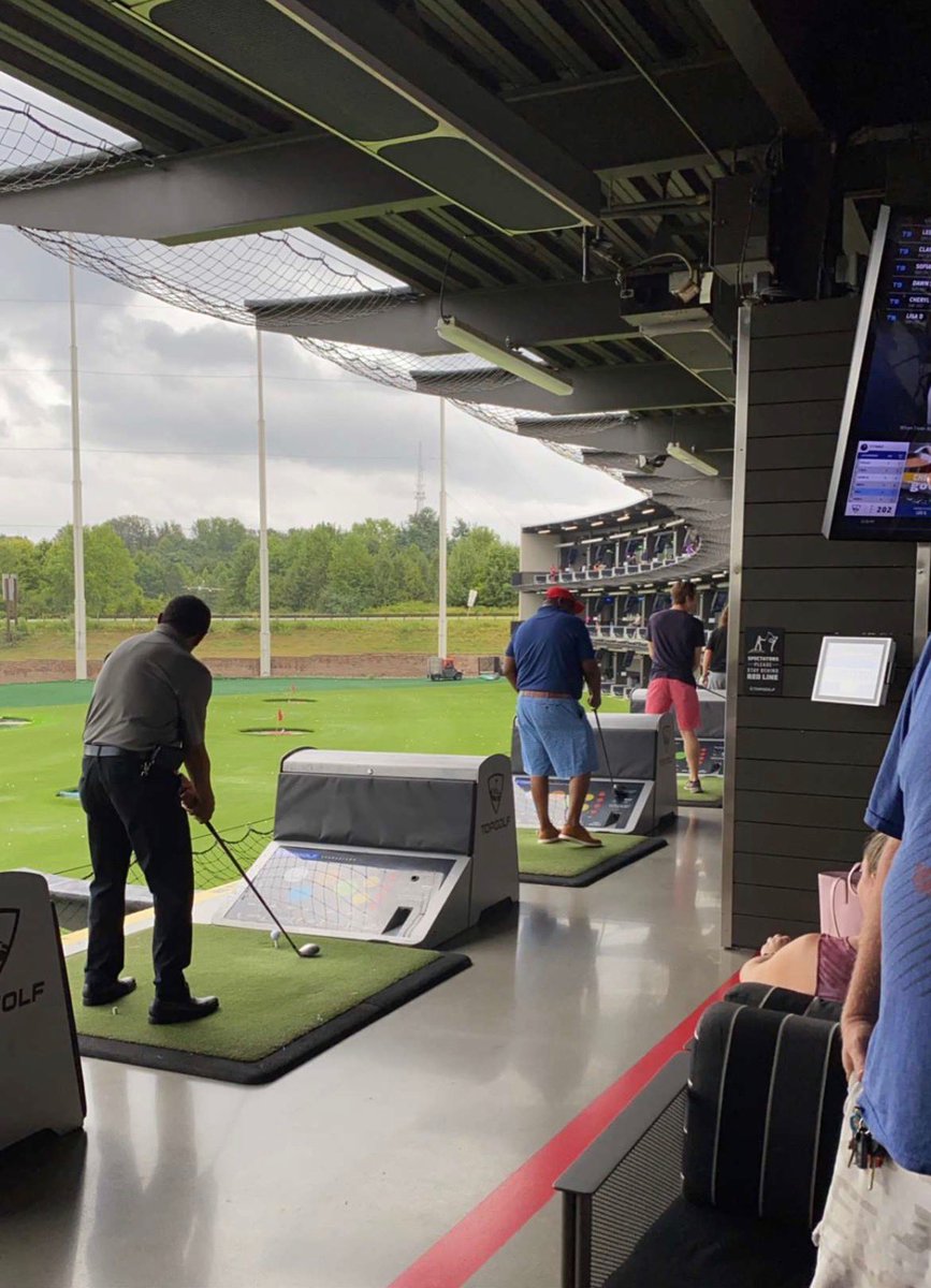 GMSVikings's tweet photo. Some of our staff golfing 🏌️♂️@Topgolf @MagruderHS #ILTWeek https://t.co/6noQLSWFpP