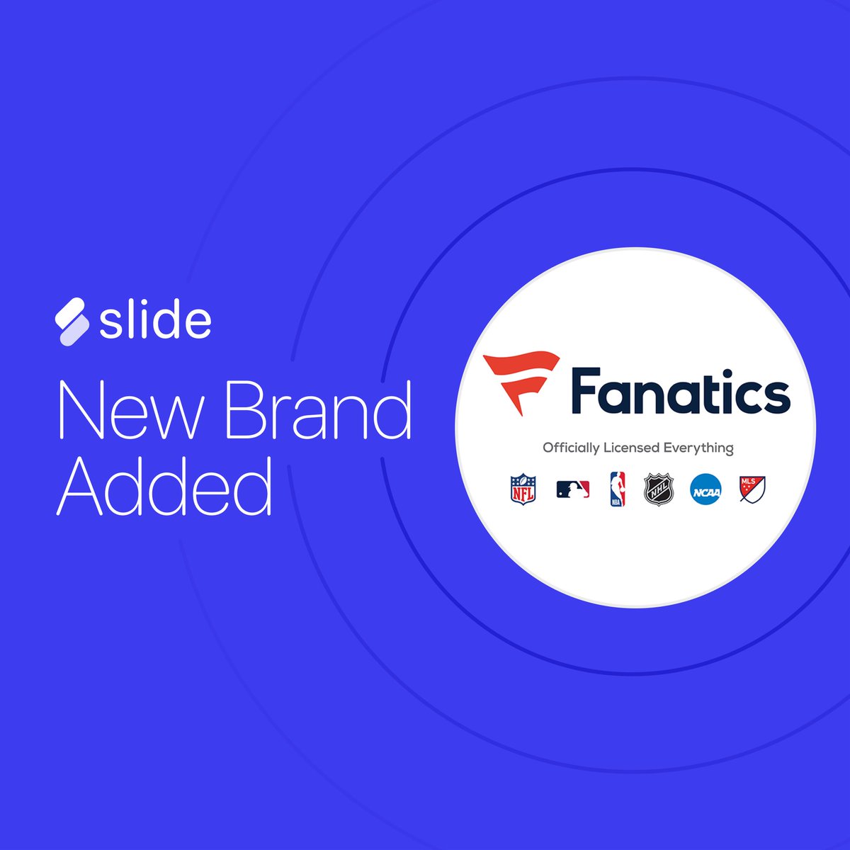Alert: New Arrival📦Now you can get 4% cash back at Fanatics, Advance Auto Parts, 1-800Flowers.com, and more. Start earning on top brands today! slide.app.link/NicdUXHYmab