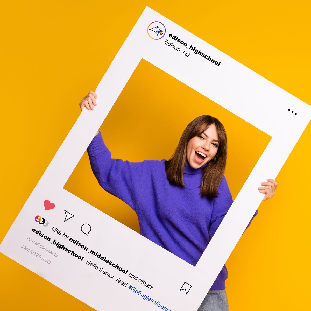 Get all the materials from S&amp;F to provide schools with the ultimate signage experience– indoors and out. Pictured: photo booth props with UltraBoard foam board. loom.ly/0f5hM4k