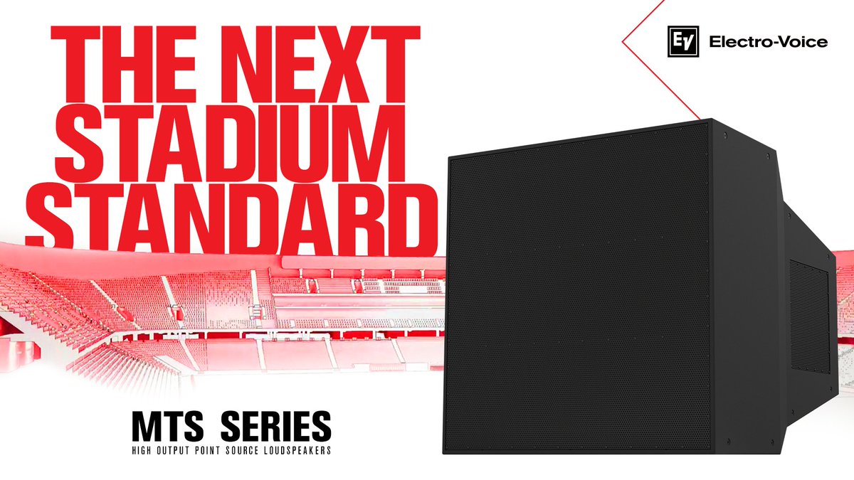 Meet the next standard in stadium sound: MTS series point-source loudspeaker systems

MTS brings to bear its stunning acoustic performance with superior control, coverage and clarity, setting the next standard in stadium sound. 

Learn more: bit.ly/3gdeTwV