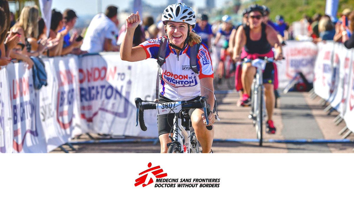 skylineevnts's tweet photo. @MSF are an international, medical humanitarian organisation, working in over 70 countries. Their teams save lives in conflict zones, natural disasters and epidemics. Support their vital work by riding for them at next month's London to Brighton Cycle: https://t.co/ivKQ0KclIZ https://t.co/pOL7g0vIgK