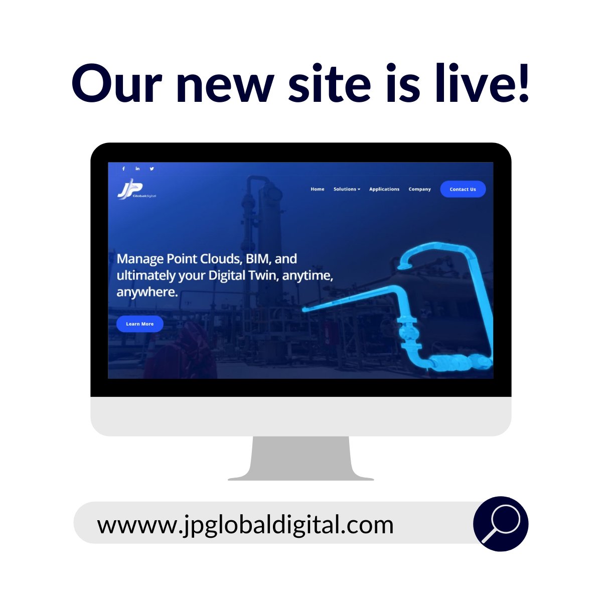 Have you seen our new website? We designed it for you! jpglobaldigital.com