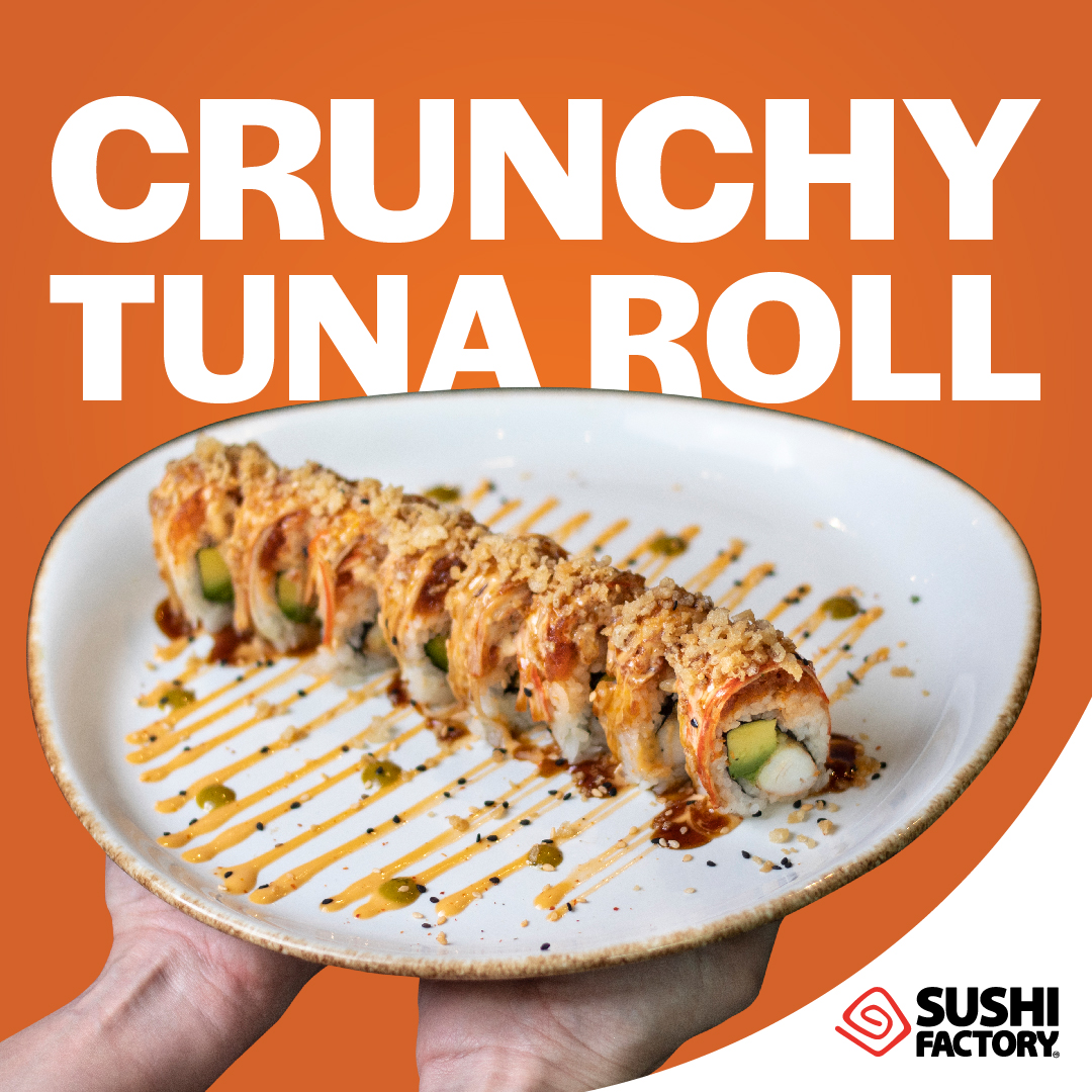 Sushi factory sale menu