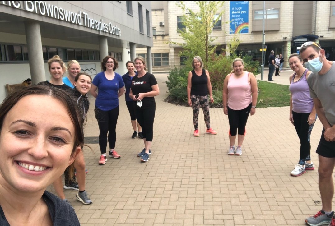 Great work runners 🏃‍♀️🏃‍♂️ Week 1 programme ✅ great to see more new faces &amp; thanks to Paul and Fran for leading the run 👏 #CouchToRUH #CouchTo5K <a href="/MSKRUH1/">RUH Bath MSK Team</a> <a href="/PTOTSLTDietAHPs/">RUH-AlliedHealthProfessionals💙</a> <a href="/RUHStaff/">RUH Staff</a>