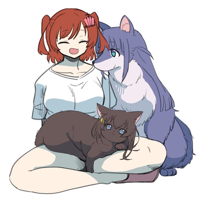 ひかりちゃんは猫ちゃんになるの似合うね 