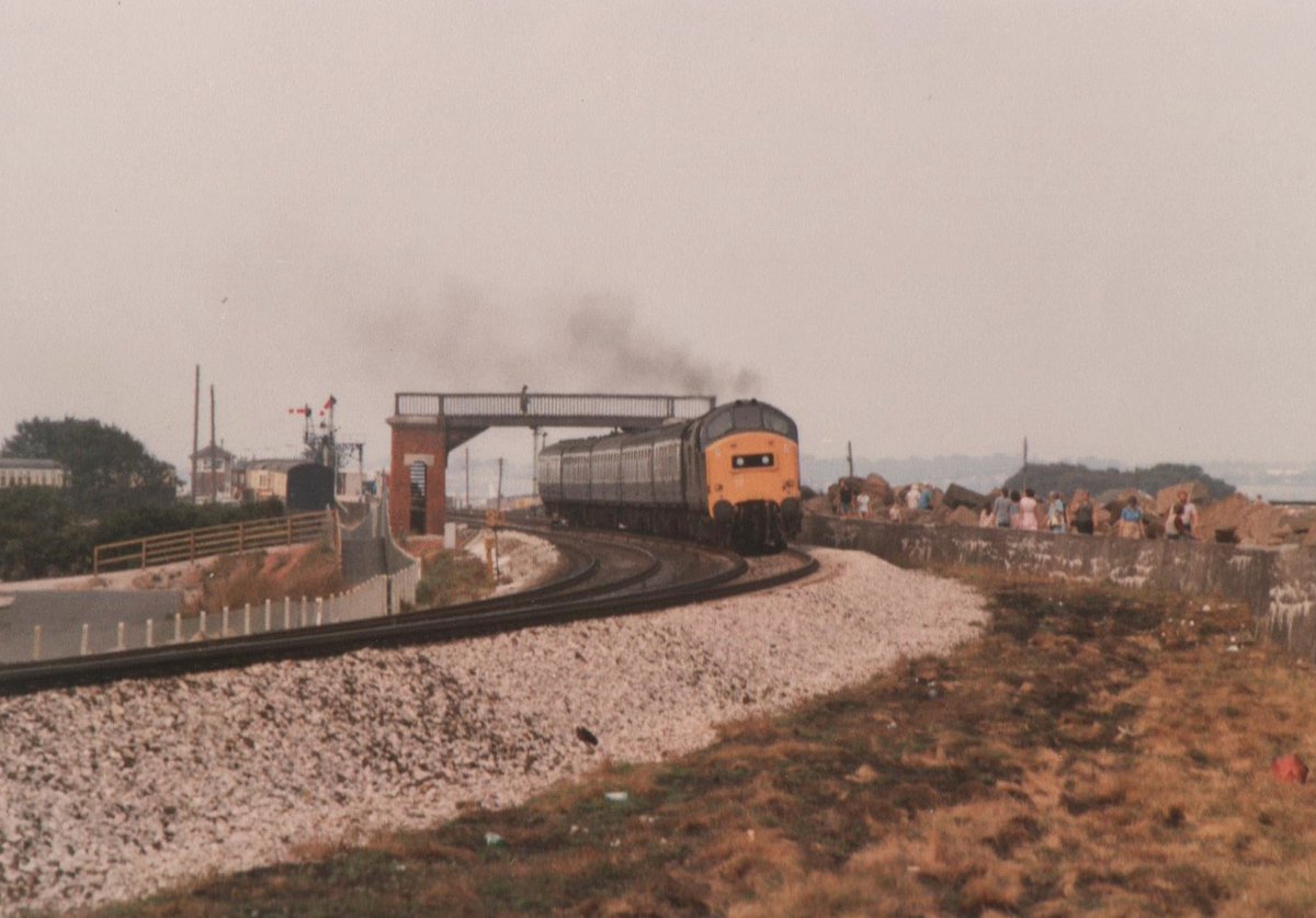 37185 OTDIH 38 years ago at the Warren with ECS to Laira.