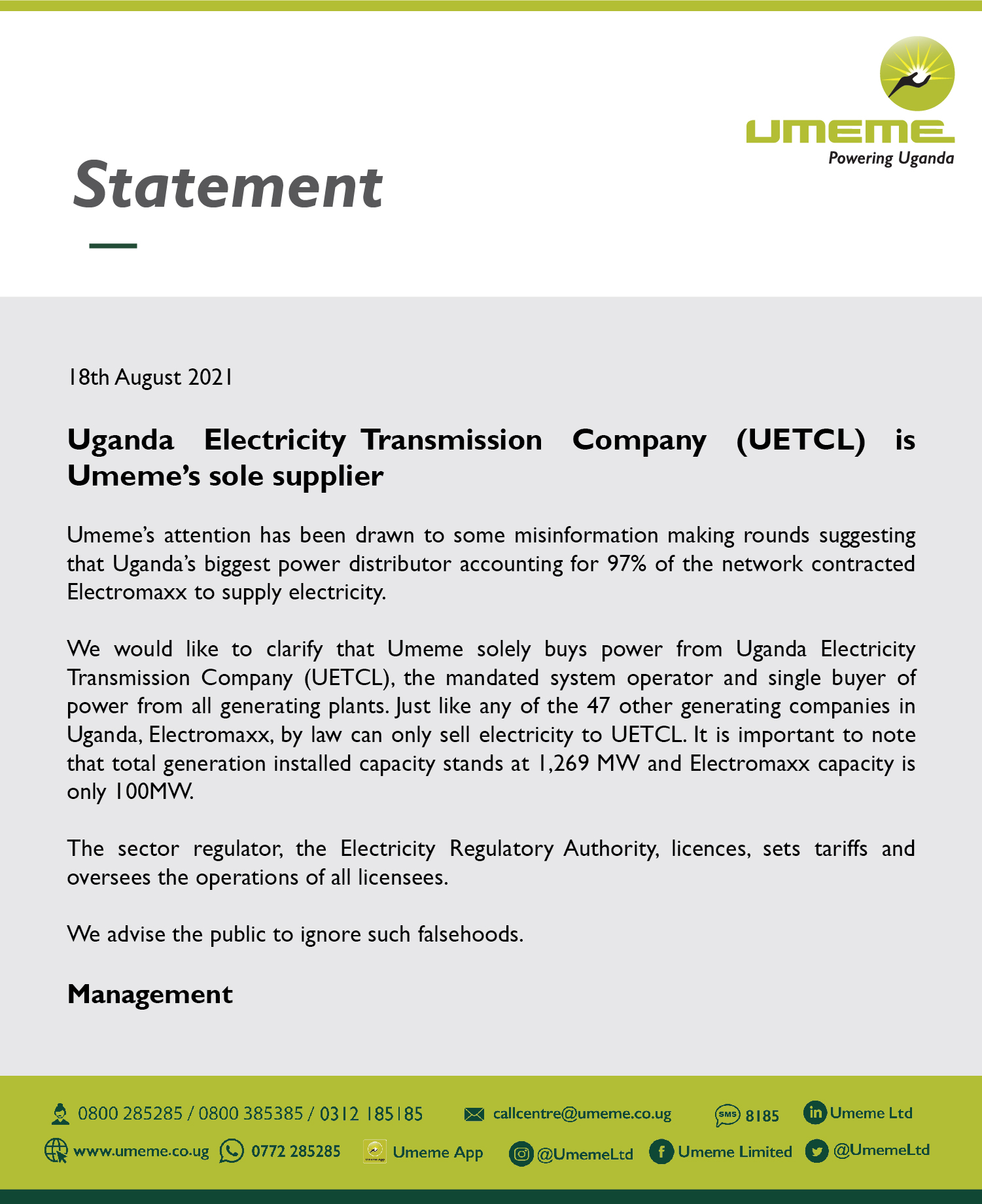 Umeme (Electric)