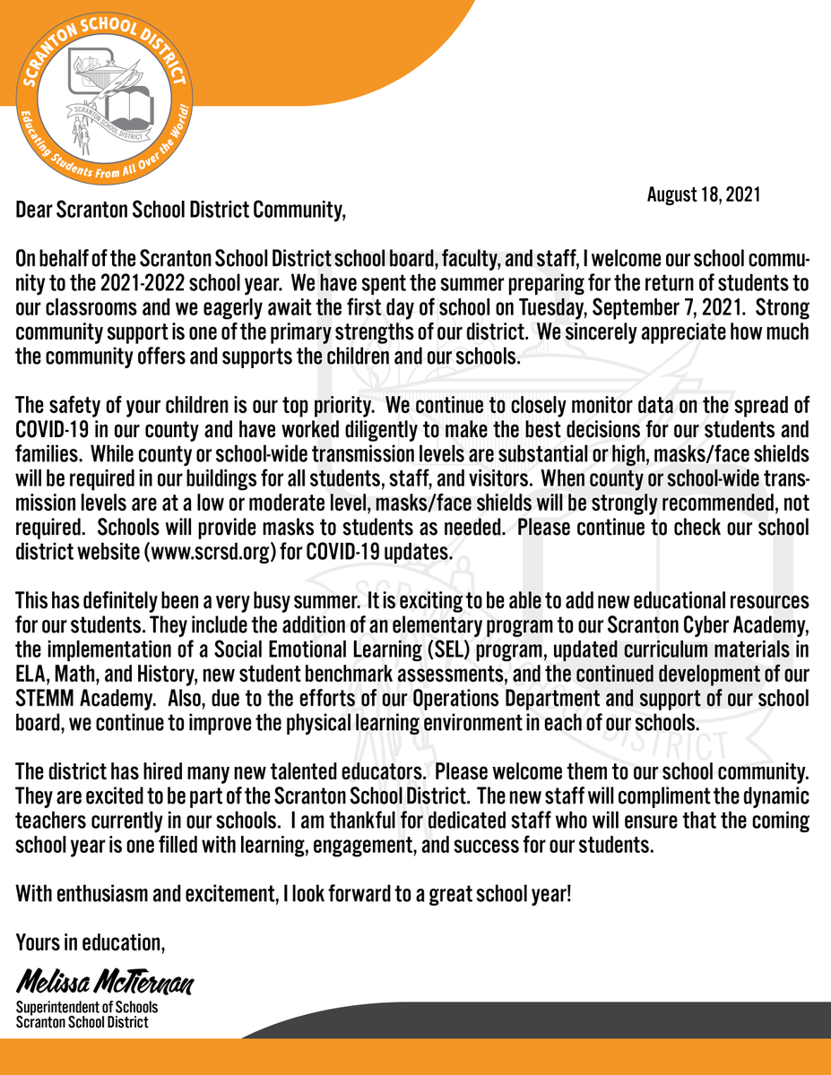 Scranton School District (@ssd_scranton) on Twitter photo 