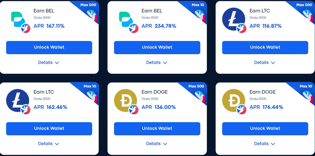 KamilCrypto's tweet photo. Biswap - the first DEX with a 3-type Referral Program.
Enjoy profitable options on Biswap:

✅The Lowest Exchange fee 0.1%
✅Up to 100% Fee Return  
✅5% from friends' yields
✅High APRs on Farms &amp; Launchpools

#BSW #cryptocurrecy 

 https://t.co/7PtljgU3V0 https://t.co/PcwmiMKqON