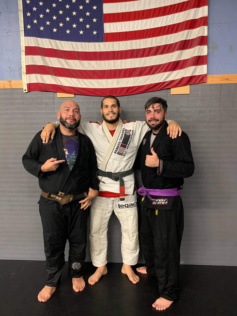 fightpoolada's tweet photo. Got to train with the homies @FatBoyJiuJitsu and El-Jitsu last night! My skills feel rusty but I know the right group of men to sharpen those skills back up! #ironsharpensiron #bjj #brazilianjiujitsu #fightpool #TrainFightEarnCrypto #cardano #cardanocommunity https://t.co/eZAtKhmrhu