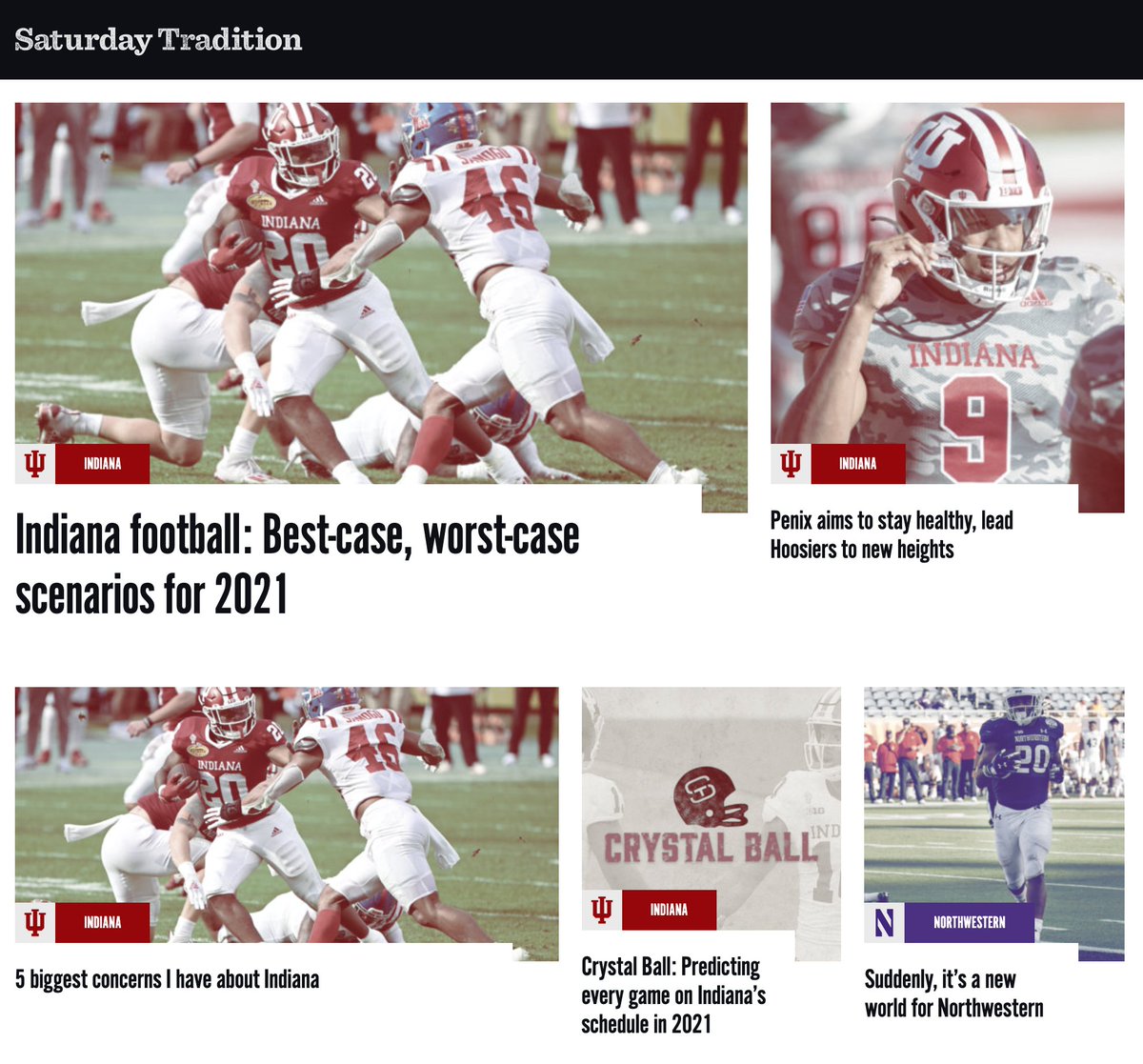 While <a href="/Nebraska/">Nebraska Football News</a> may be in the news, today is <a href="/Hoosiers/">IU Football News</a> preview day at ST.