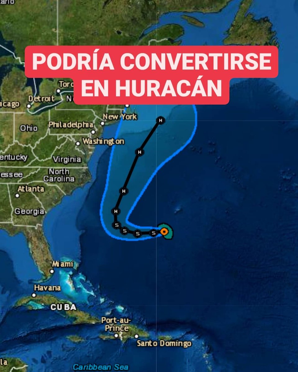 JeanSuriel's tweet photo. 🔴SEGUIMIENTO🔴
La Tormenta Tropical Henri no es amenaza para República Dominicana y en las últimas horas ha aumentado sus vientos hasta 100 km/h: más tarde podría convertirse en el tercer huracán de la temporada, moviéndose al sur-suroeste de Bermuda.

➡️ @AgendaClimatica

⬇️ https://t.co/XYOkYf0OlL