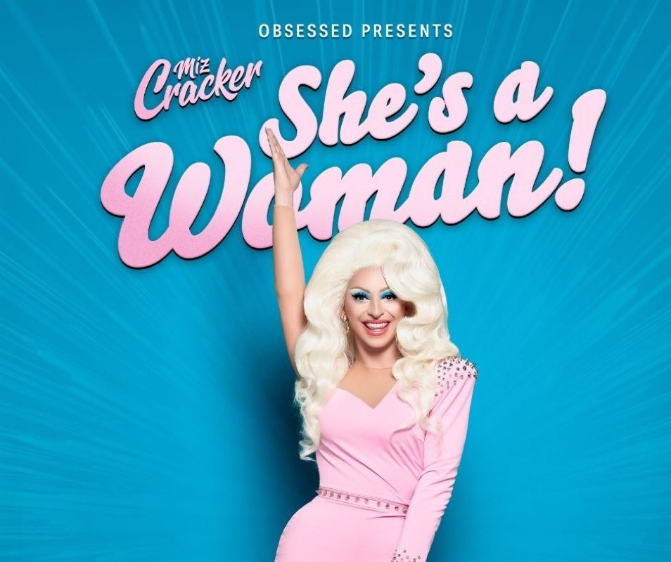 Big news! Announcing the US tour of my new one-woman show, She's a Woman. Coming to the stage in 2022. I can't wait to tell my most personal, ridiculous stories! Tickets & upgrades on sale 8/20 at noon local time at shesawomantour.com. @ObsessedINTL