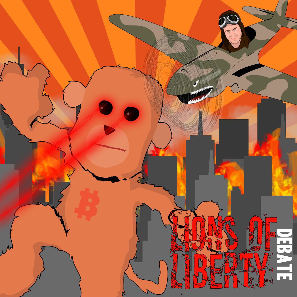 LionsofLiberty's tweet photo. Lions of Liberty Debate month rolls on this week as @JohnOdermatt debates @RolloMcFloogle on the resolution “Utilizing Bitcoin as your sole savings/investment vehicle is a sound strategy”, sponsored by @toplobsta_ ! https://t.co/qwRfQAvl6h