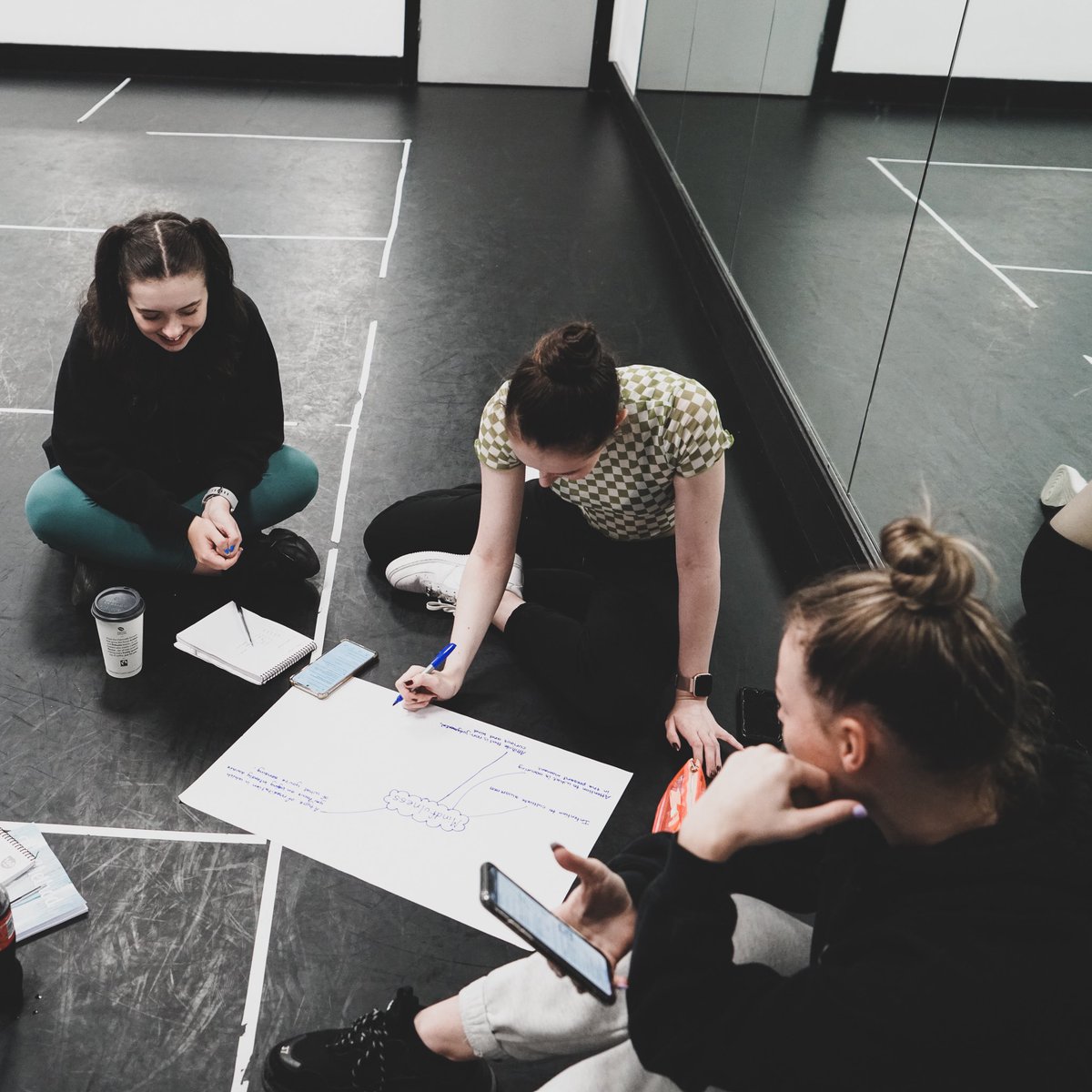 Day 3 of ‘the method of you/us’ project. Today the #YoungPeople explored #Mindfulness and being present using the 5 senses. 

#Arts #MentalHealth #Wellbeing