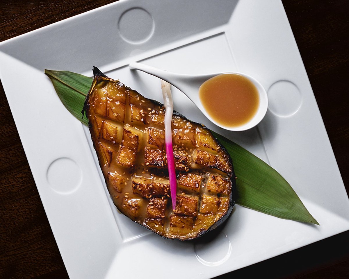 نباتي بعيد عن الروتين مع طبق الباذنجان بالميسو! 

Vegetarian is far from routine with our Eggplant Miso!

#Nobu #NobuRiyadh #NobuRestaurants #Japanese #SaudiArabia #Riyadh #FineDining #RiyadhLife
#نوبو #نوبو_الرياض #السعودية #الرياض #مطاعم_الرياض
#السعودية_الرياض