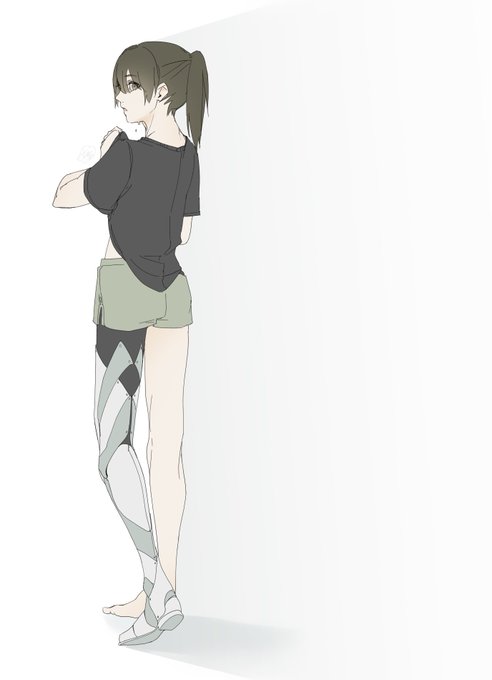 義足のtwitterイラスト検索結果