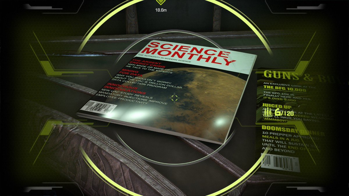 How prophetic #DoomEternal was, joke or not, pretty funny now…