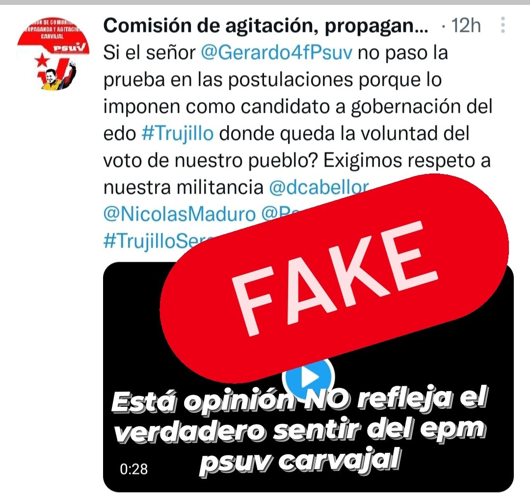 #18Agos | #Enterate #Trujillo EL EQUIPO POLÍTICO  #Psuv #Carvajal MANIFIESTA ROTUNDO APOYO AL CANDIDATO A LA GOBERNACIÓN DE #Trujillo GERARDO MÁRQUEZ <a href="/Gerardo4fPsuv/">Gerardo Márquez</a>
#Venceremos #21N 
#EpaPSUV2021 
#VictoriasParaLaPatria <a href="/RangelSilva4F/">Rangel Silva</a> <a href="/PsuvTrujillo20/">Psuv Trujillo</a> <a href="/fransur26/">Dip.Francisco Garcia.</a>
