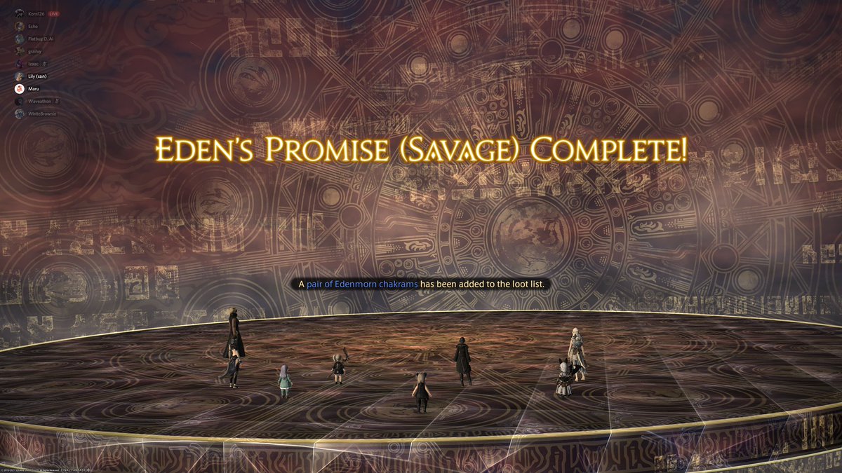 grailvy_'s tweet photo. Cleared yayyyy #ffxiv #e12s #Eternity https://t.co/WOZuXXY6Sf