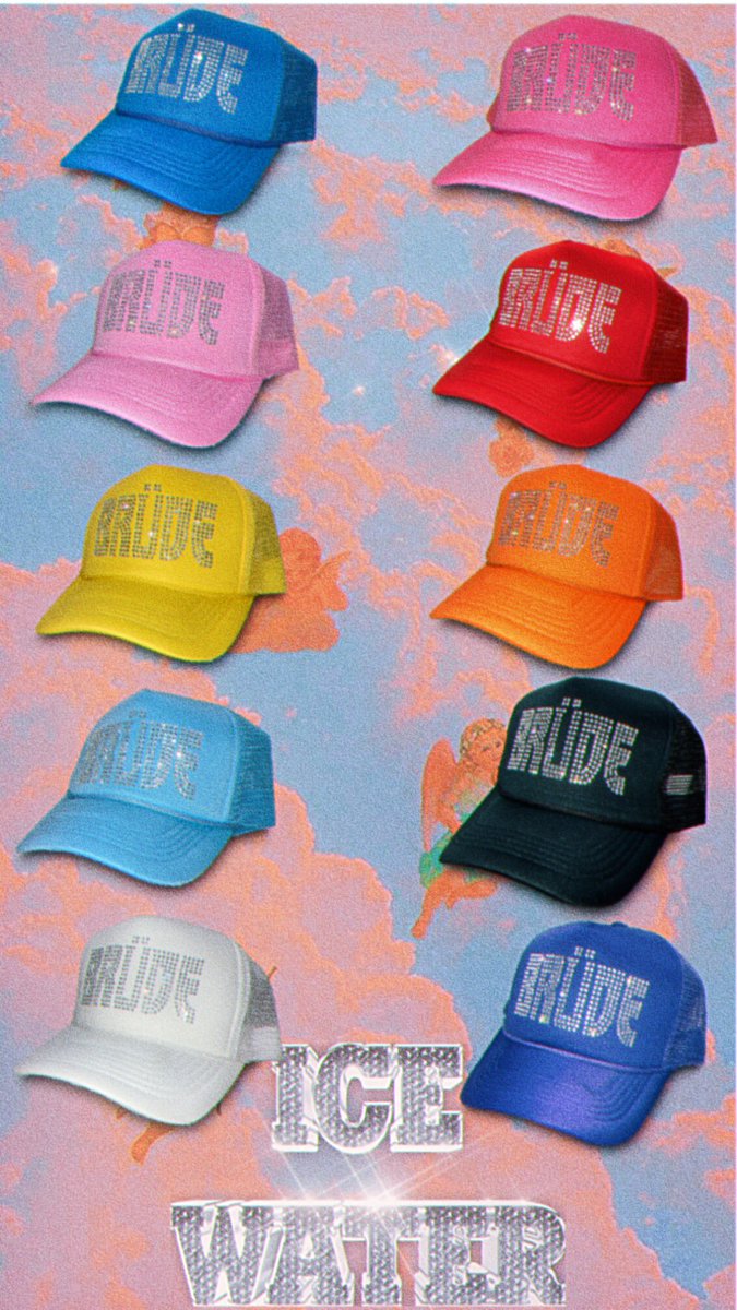 ICE WATER Truckers OUT NOW. Only at brude.us

Get them while supplies last.