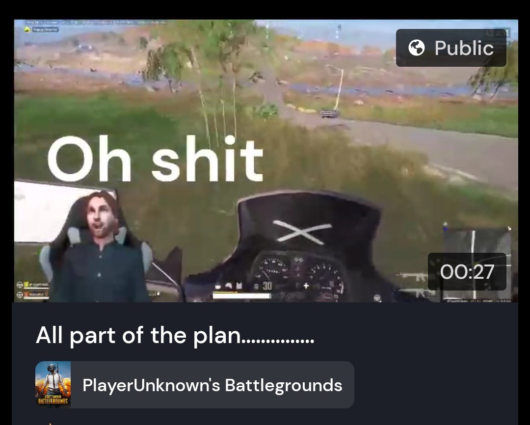 monstersquadtv's tweet image. @AHappyM0nster is on #medaltv
Check out all his personal clips there give a follow a like and of course an upvote on his #streamingclips and videos here
#twitchstreaming #gamergirl #GamersUnite #gamerdad
#YouTube #medaltv #twitter #TwitchStreamers
medal.tv/clips/4aQ7x3Jf…