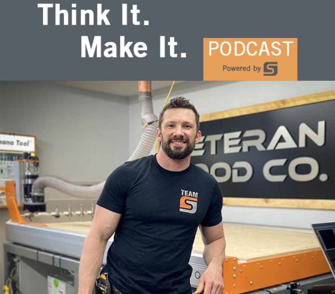 The Think It. Make It. Podcast is back! New episode with Mike Legregni from Veteran Wood Co. Have a listen as it was a great conversation. thinkitmakeit.us/think-it-make-…. We are open to any suggestions for topics for future episodes! info@stepcraft.us