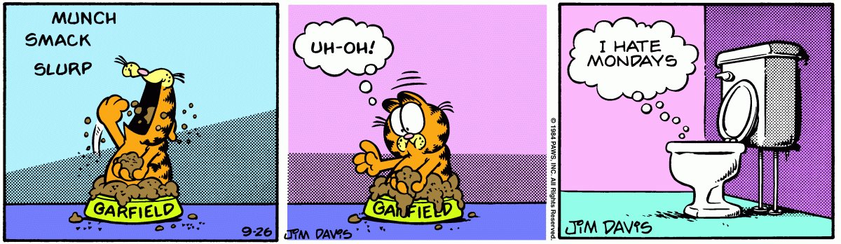 Could this be the perfect Toilet Garfield? From September 26, 1984

#garfield #toilets #terlet #viral #viraltoilets #toiletwednesday #toilettalk #toilethumor #toiletjokes #joke #bathroompic #Christmas #LaborDay #art #PleaseLikeAndRT <a href="/nytimes/">The New York Times</a>