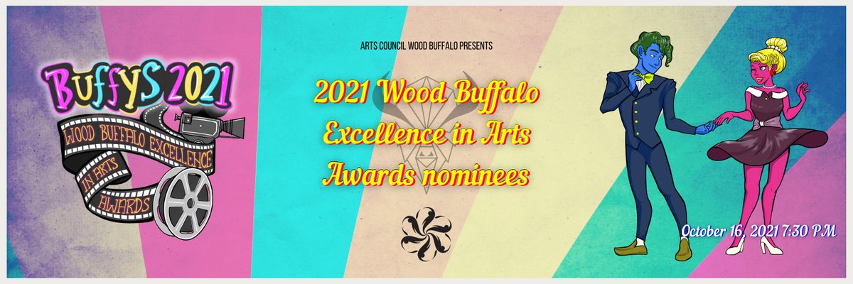 As the Month of the Artist approaches, we are excited to introduce the 2021 Wood Buffalo Excellence in Arts Awards nominees! 

Stay tuned as we highlight each nominee, starting next week!

Visit artscouncilwb.ca/buffys for more info.

#Buffys2021 #YMMArtsTogether #ACWBeCreative