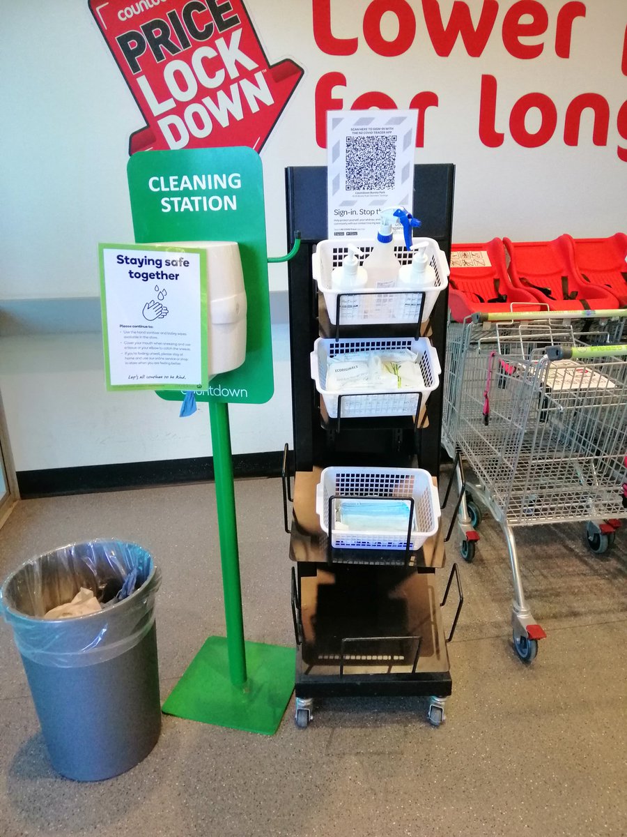 Great to see Countdown is offering masks