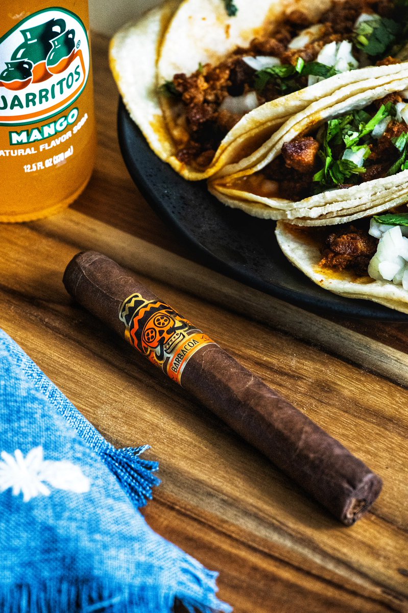 Finally tracked this down <a href="/RojasCigars/">Noel Rojas</a> Street Tacos Barbacoa