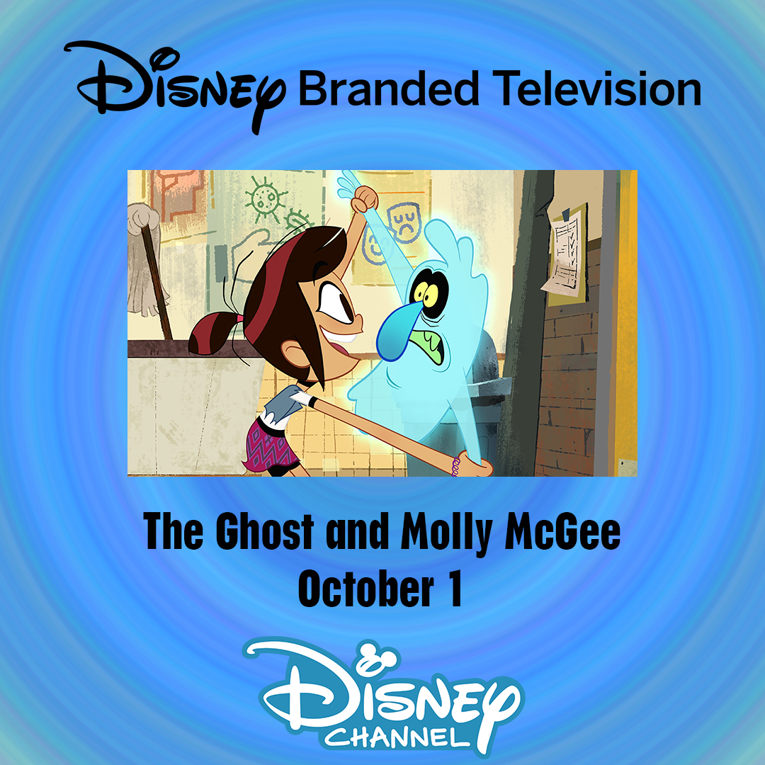 DisneyBrandTVPR's tweet photo. The release dates for #TheGhostAndMollyMcGee #UnderWraps and #DisneyChristmasAgain have been announced at #TCA21! https://t.co/sRt1PUC2pK
