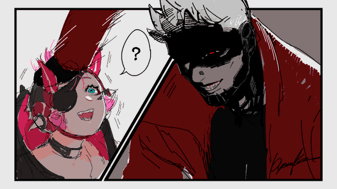 生意気メスガキワトちがこれからお仕置きされる所とかいう謎シチュ(Devil's Advocate x Cyber Punk) #クリワト #cryptson 